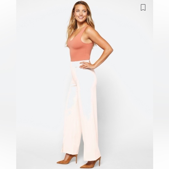 NWT Women’s ONE5ONE Taylor Wide Leg Pant Size XL | Off-White | NWT - Picture 2 of 8